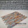 Split Face Multi Colour Natural Slate Tiles